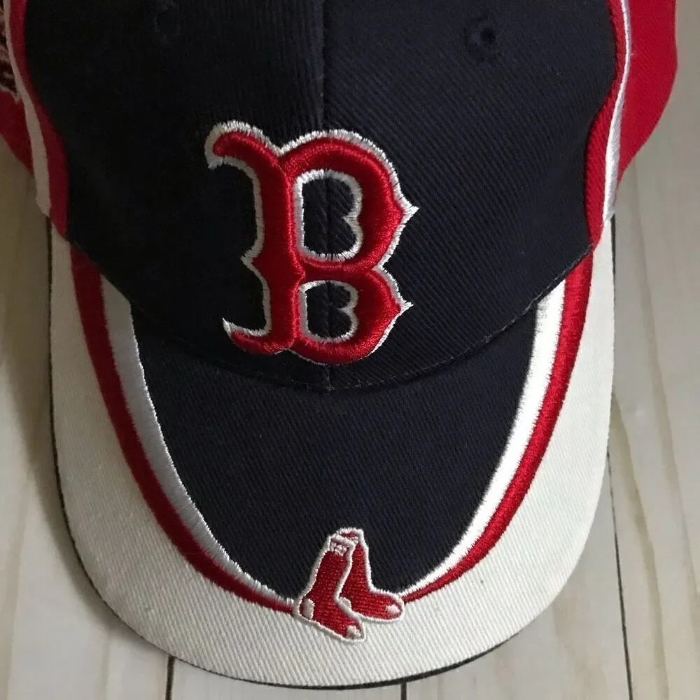 Genuine Merchandise baseball cap hat red blue Boston Red Sox one SZ adjustable